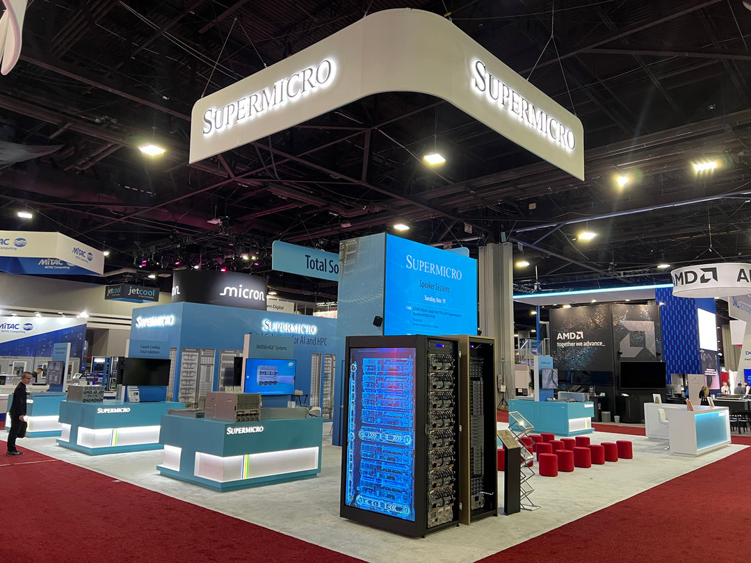 50x50 Trade Show Booth Exhibit